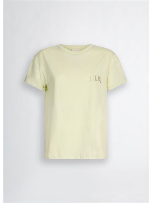 t-shirt donna verde LIU JO | WA5144JS923/M9449